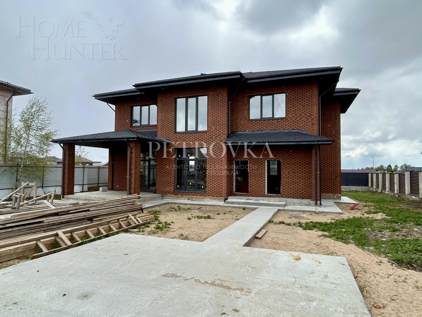2-этажный коттедж 249.8 м² без отделки