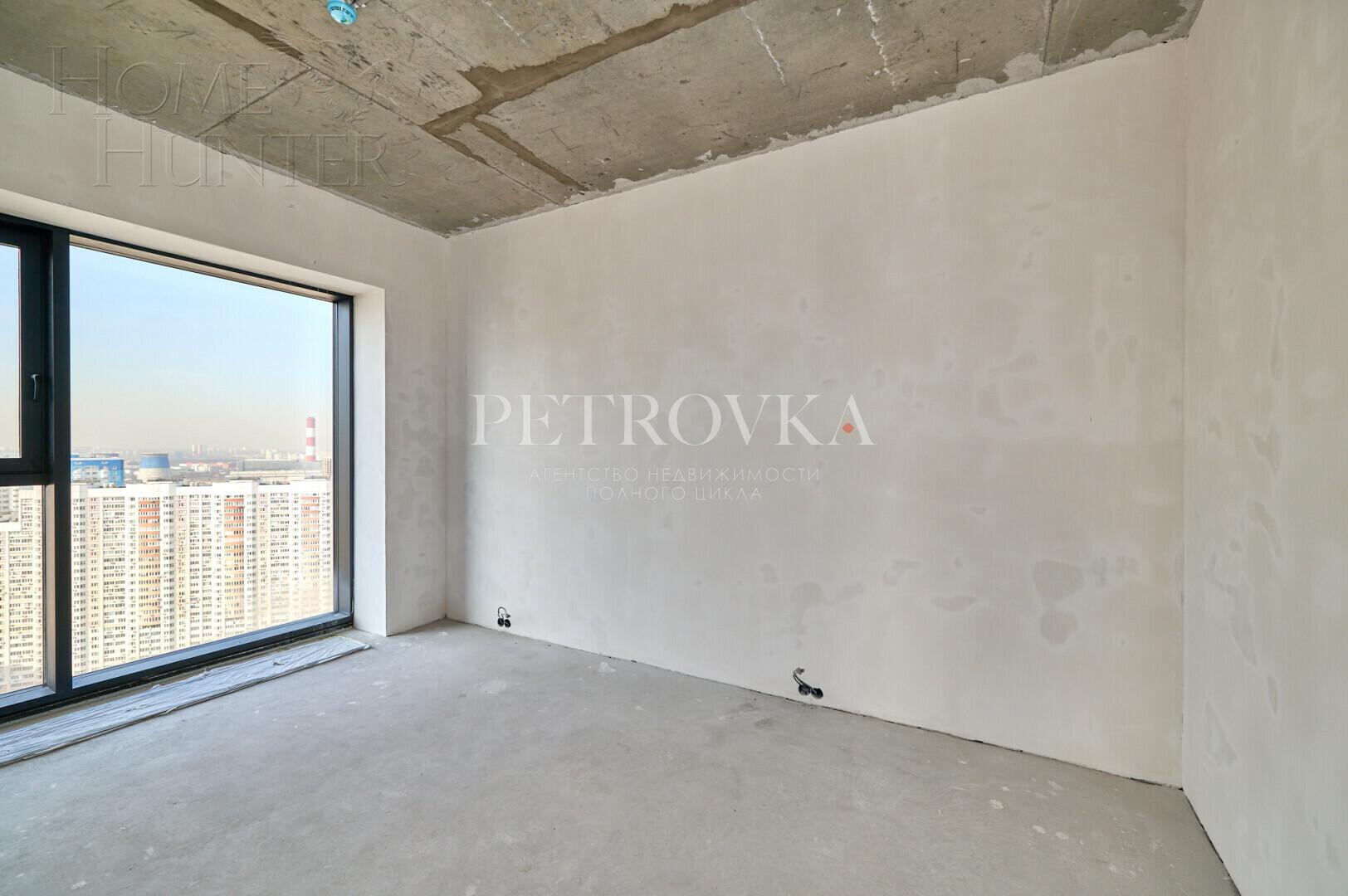4-КОМН. КВАРТИРА БЕЗ ОТДЕЛКИ 86.1 М² НА 28 ЭТАЖЕ