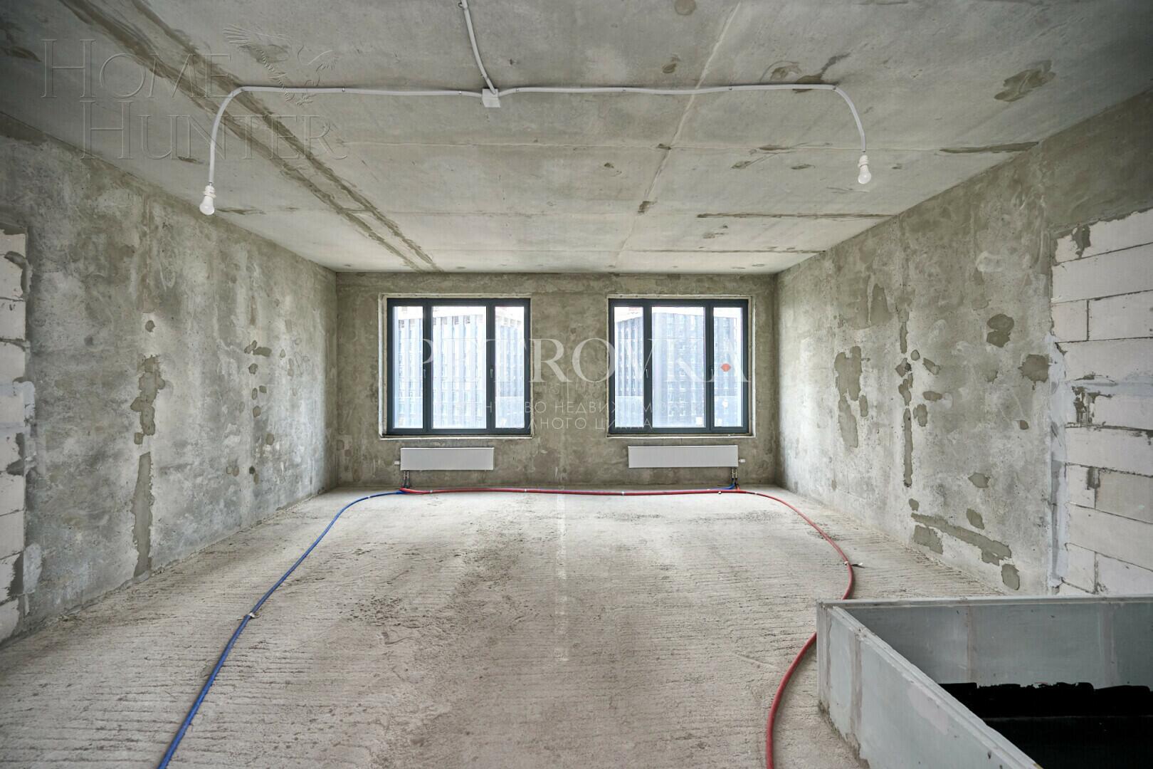 1-КОМН. КВАРТИРА БЕЗ ОТДЕЛКИ 46.6 М² НА 19 ЭТАЖЕ