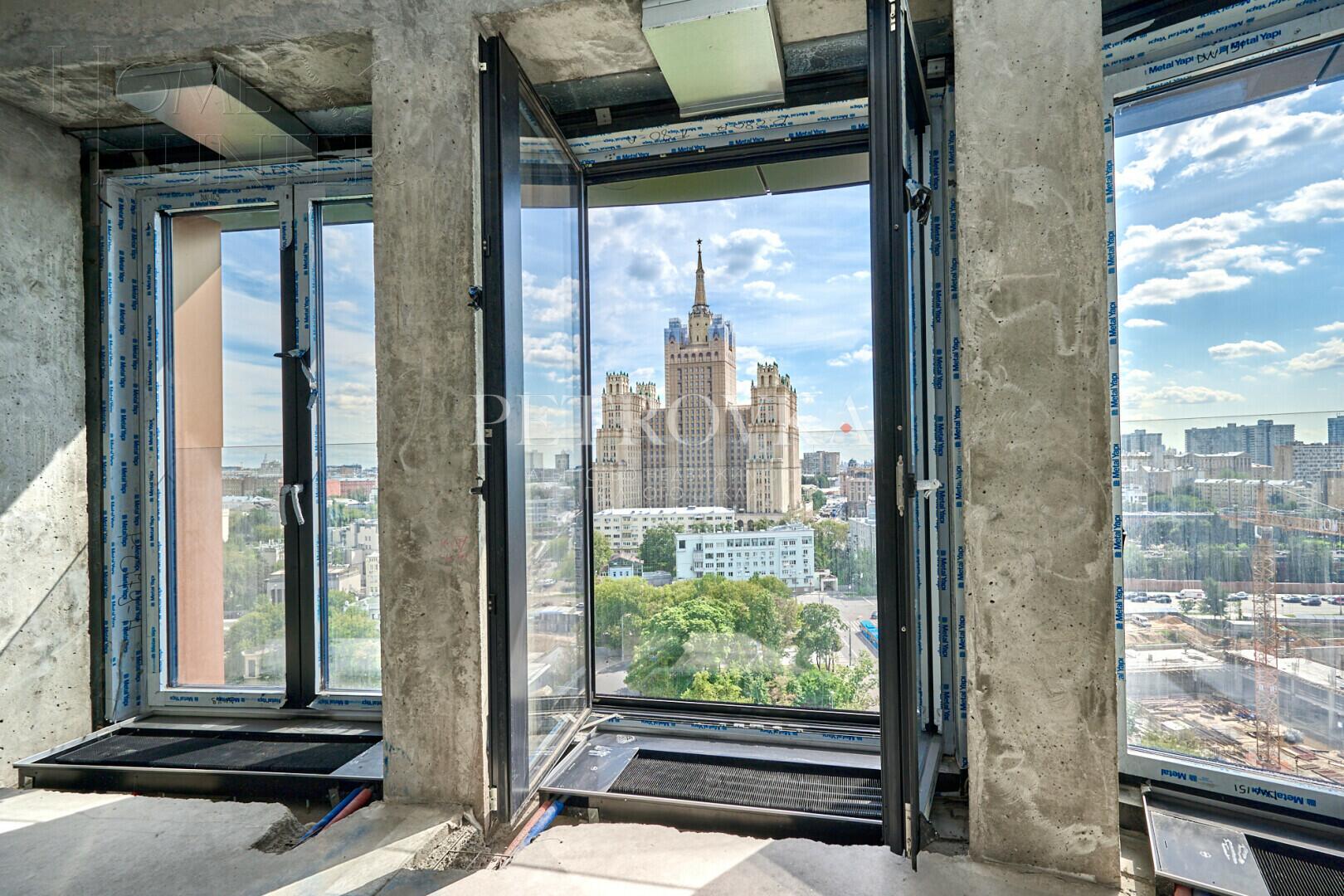 4-КОМН. АПАРТАМЕНТЫ БЕЗ ОТДЕЛКИ 180.1 М² НА 13 ЭТАЖЕ