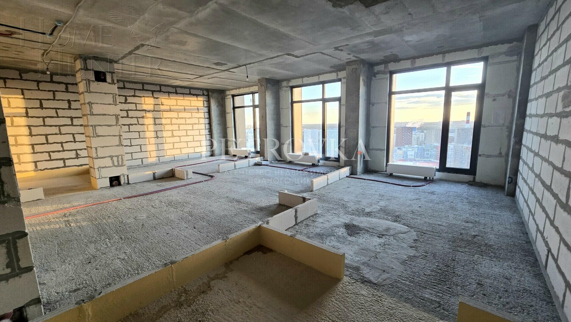 2-КОМН. КВАРТИРА БЕЗ ОТДЕЛКИ 73.8 М² НА 36 ЭТАЖЕ