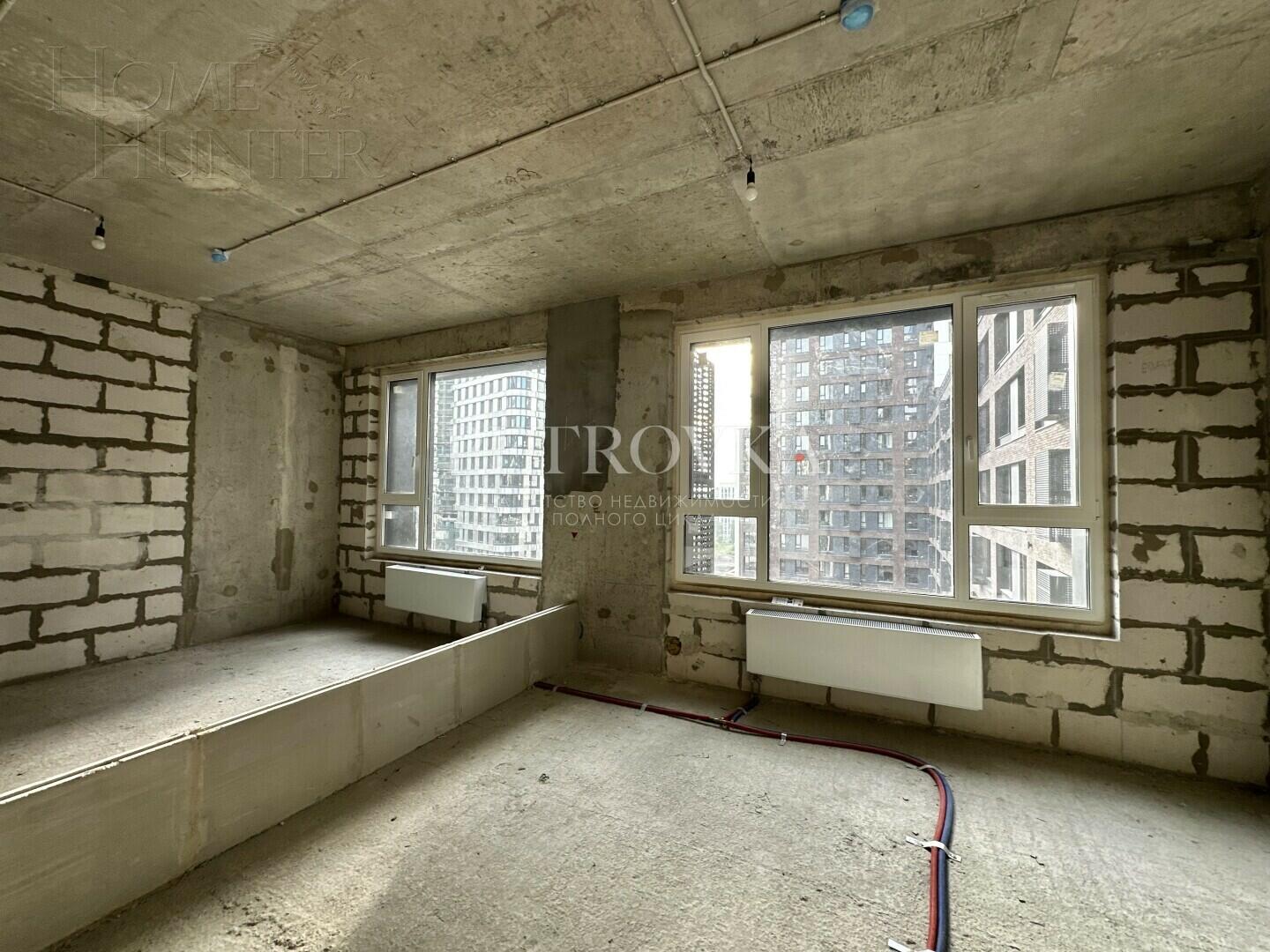 1-КОМН. КВАРТИРА БЕЗ ОТДЕЛКИ 41.4 М² НА 12 ЭТАЖЕ