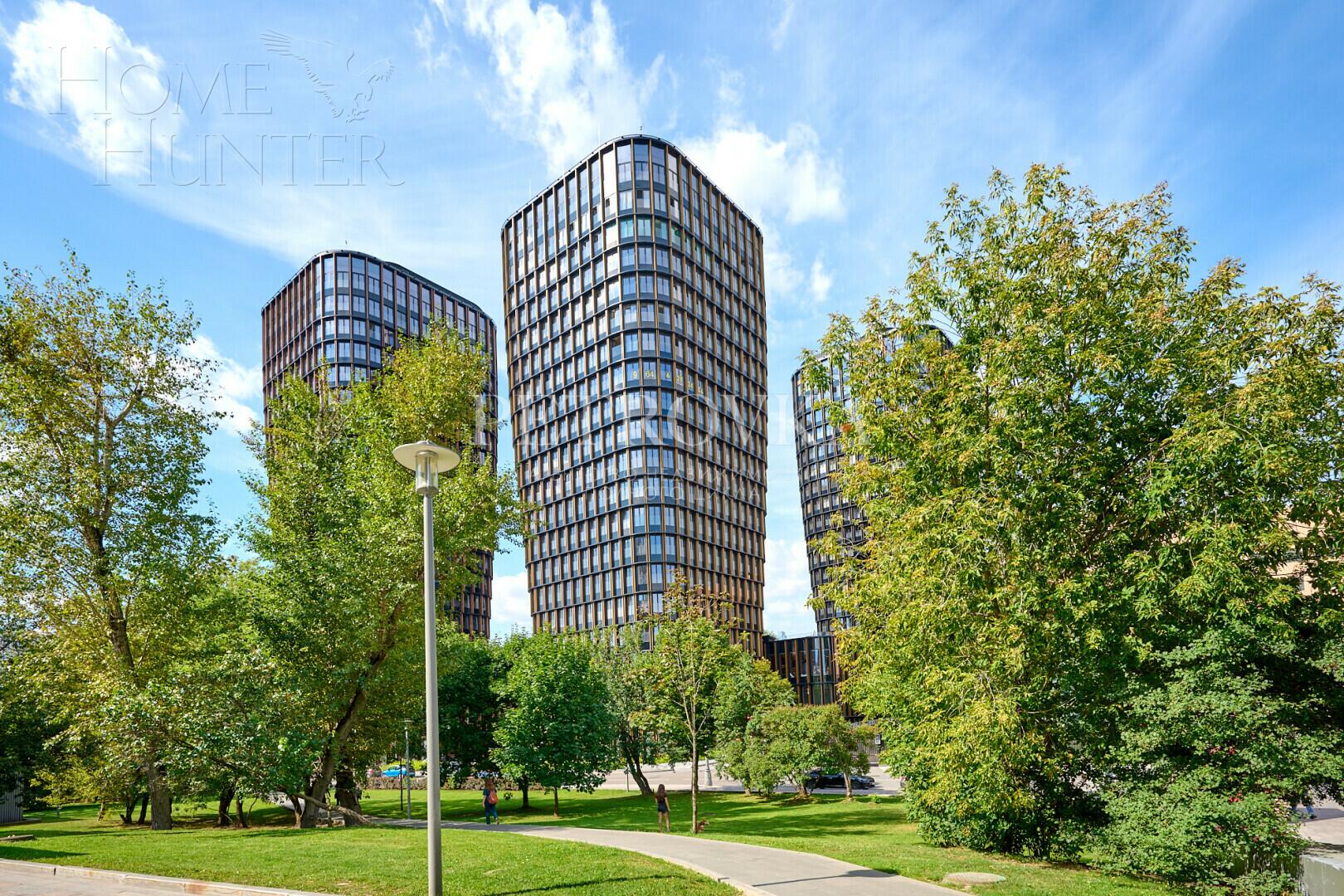 4-КОМН. АПАРТАМЕНТЫ БЕЗ ОТДЕЛКИ 180.1 М² НА 13 ЭТАЖЕ