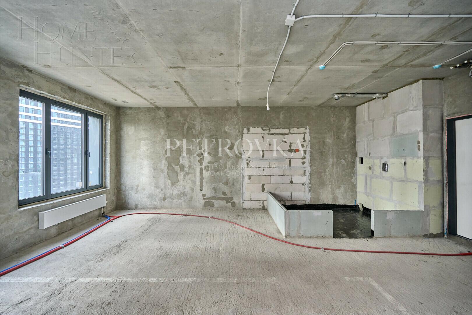 1-КОМН. КВАРТИРА БЕЗ ОТДЕЛКИ 46.6 М² НА 19 ЭТАЖЕ