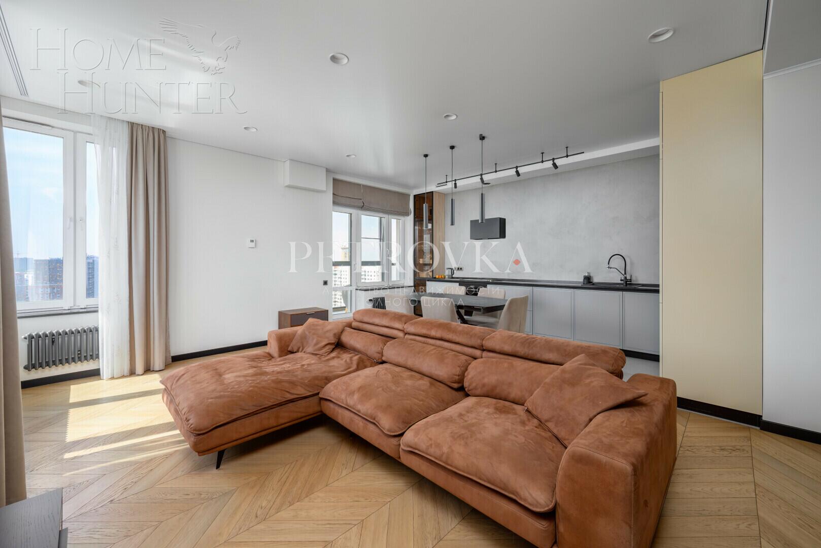 3-КОМН. КВАРТИРА С ОТДЕЛКОЙ 112.5 М² НА 15 ЭТАЖЕ