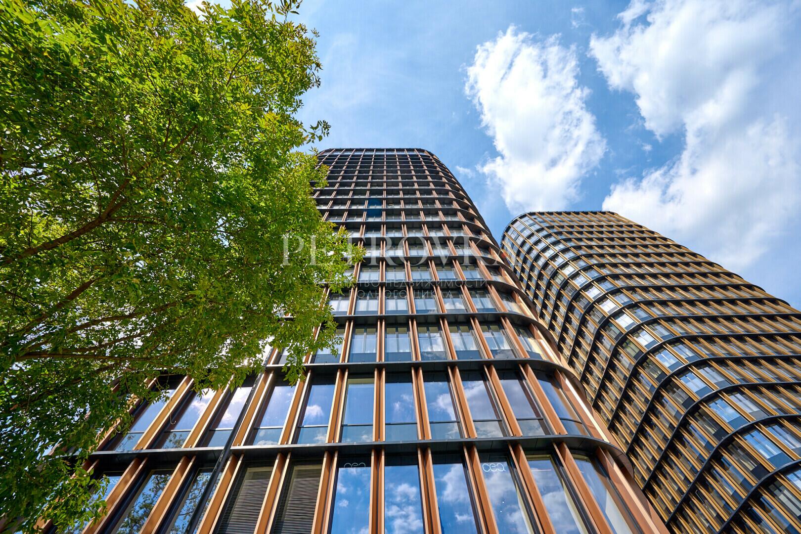 4-КОМН. АПАРТАМЕНТЫ БЕЗ ОТДЕЛКИ 180.1 М² НА 13 ЭТАЖЕ