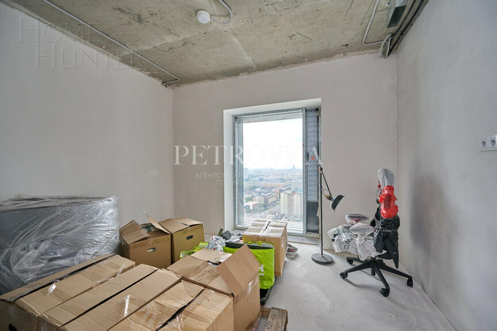3-КОМН. КВАРТИРА БЕЗ ОТДЕЛКИ 66 М² НА 35 ЭТАЖЕ