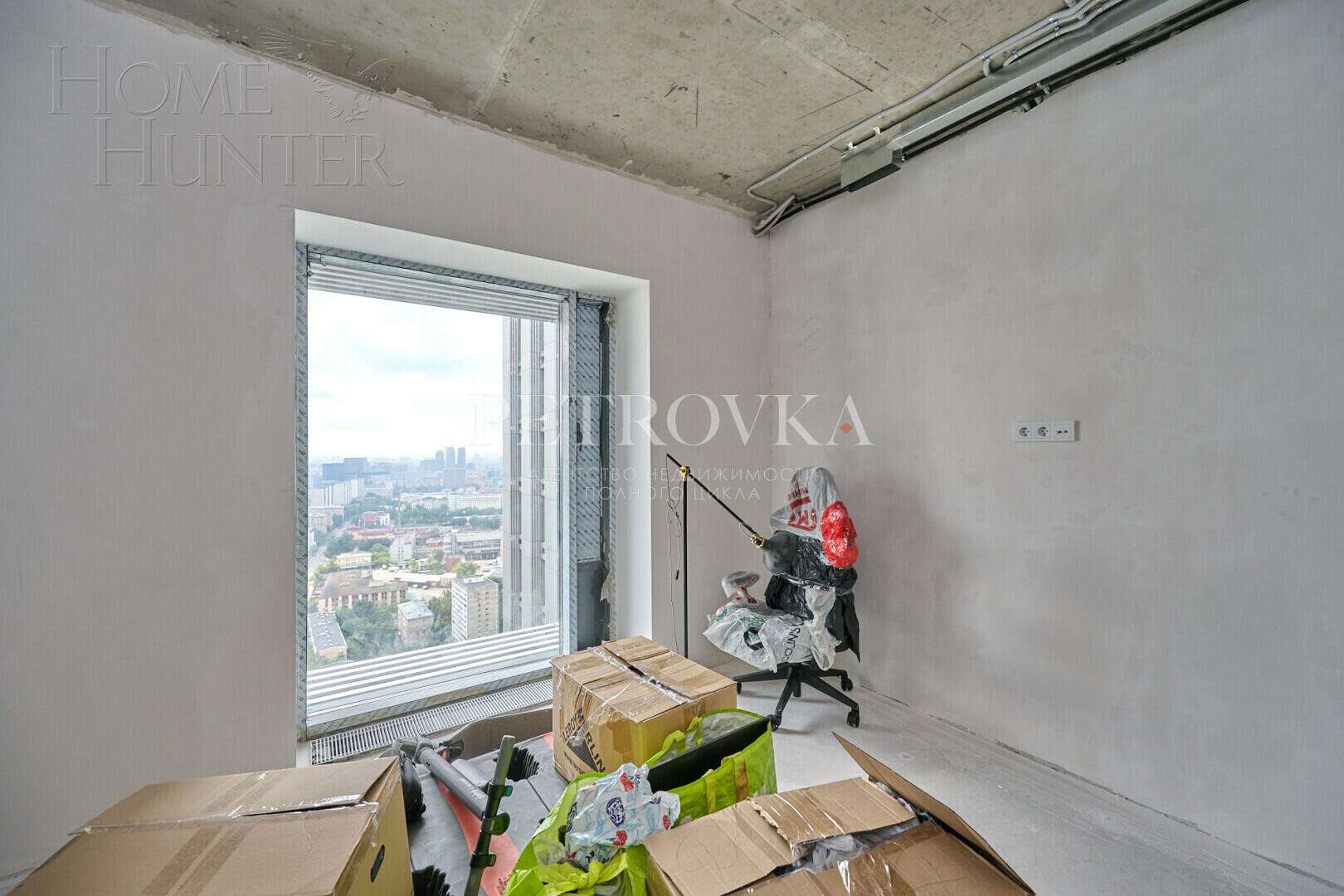 3-КОМН. КВАРТИРА БЕЗ ОТДЕЛКИ 66 М² НА 35 ЭТАЖЕ