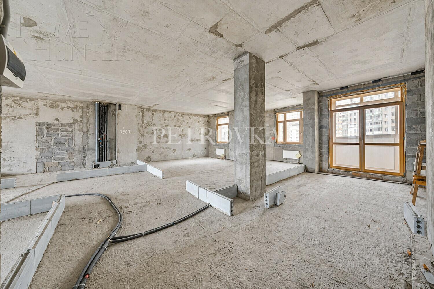 3-КОМН. КВАРТИРА БЕЗ ОТДЕЛКИ 134.9 М² НА 7 ЭТАЖЕ