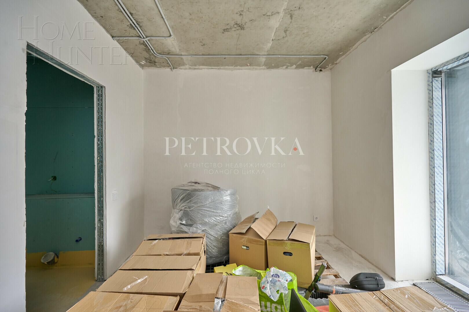 3-КОМН. КВАРТИРА БЕЗ ОТДЕЛКИ 66 М² НА 35 ЭТАЖЕ