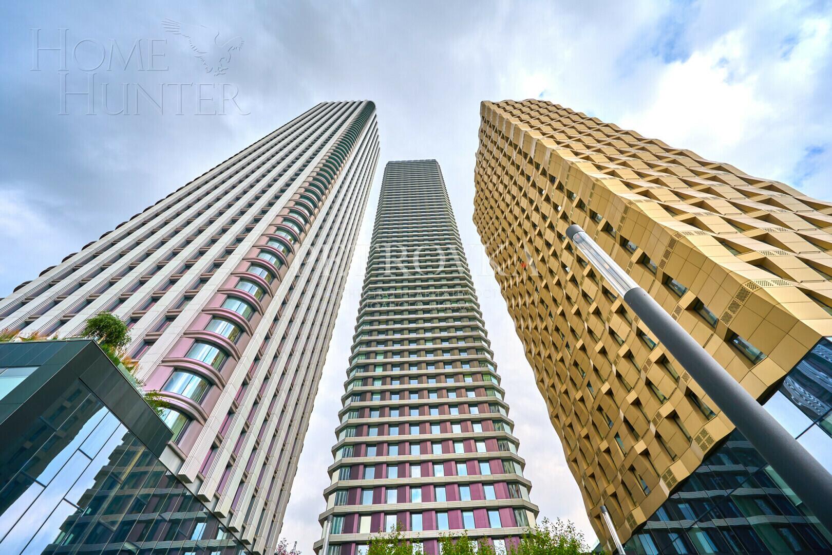 3-КОМН. КВАРТИРА БЕЗ ОТДЕЛКИ 66 М² НА 35 ЭТАЖЕ