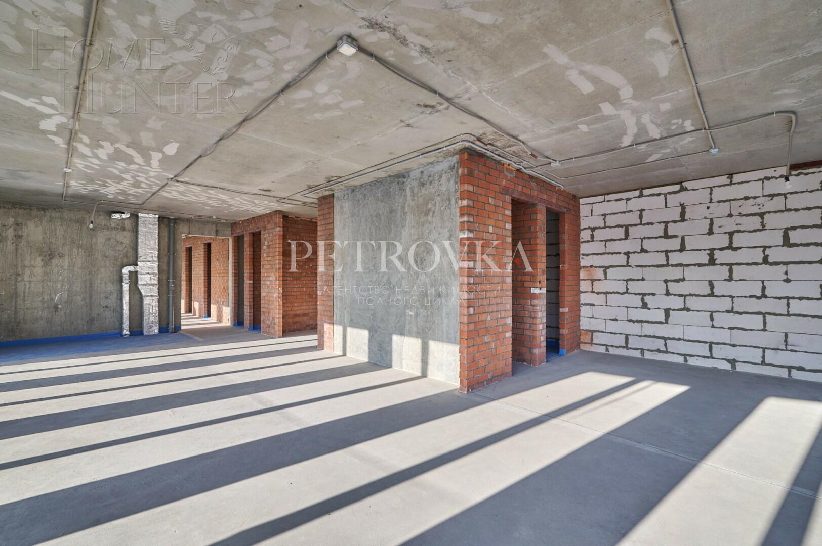 4-КОМН. АПАРТАМЕНТЫ БЕЗ ОТДЕЛКИ 180.1 М² НА 13 ЭТАЖЕ