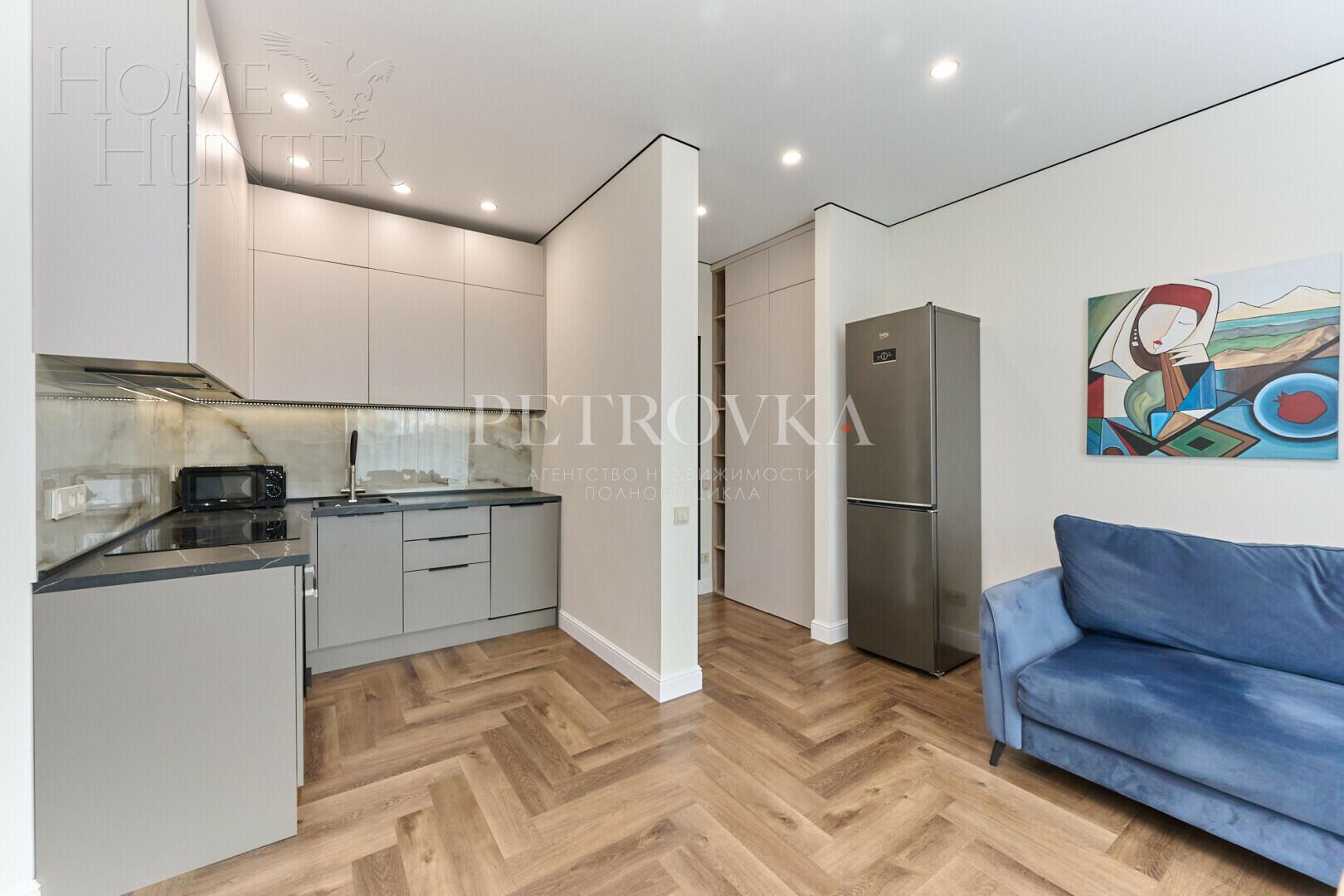 1-КОМН. КВАРТИРА С ОТДЕЛКОЙ 36.8 М² НА 4 ЭТАЖЕ