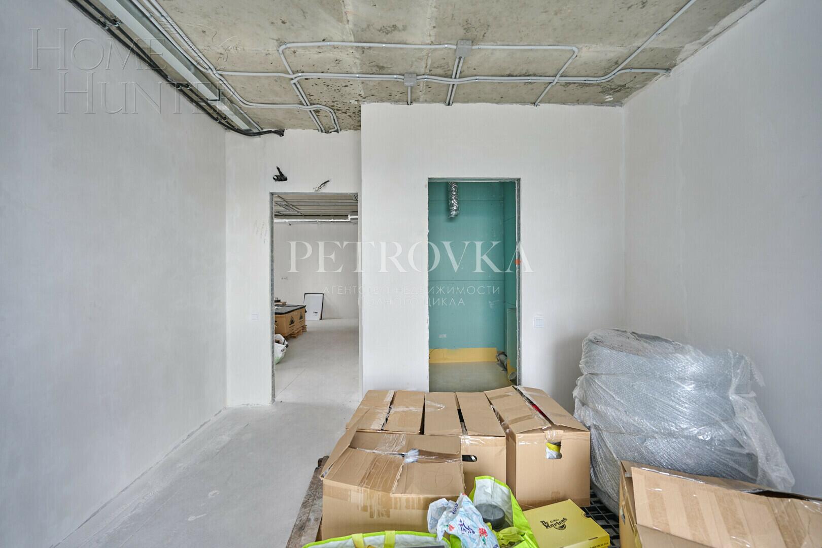 3-КОМН. КВАРТИРА БЕЗ ОТДЕЛКИ 66 М² НА 35 ЭТАЖЕ