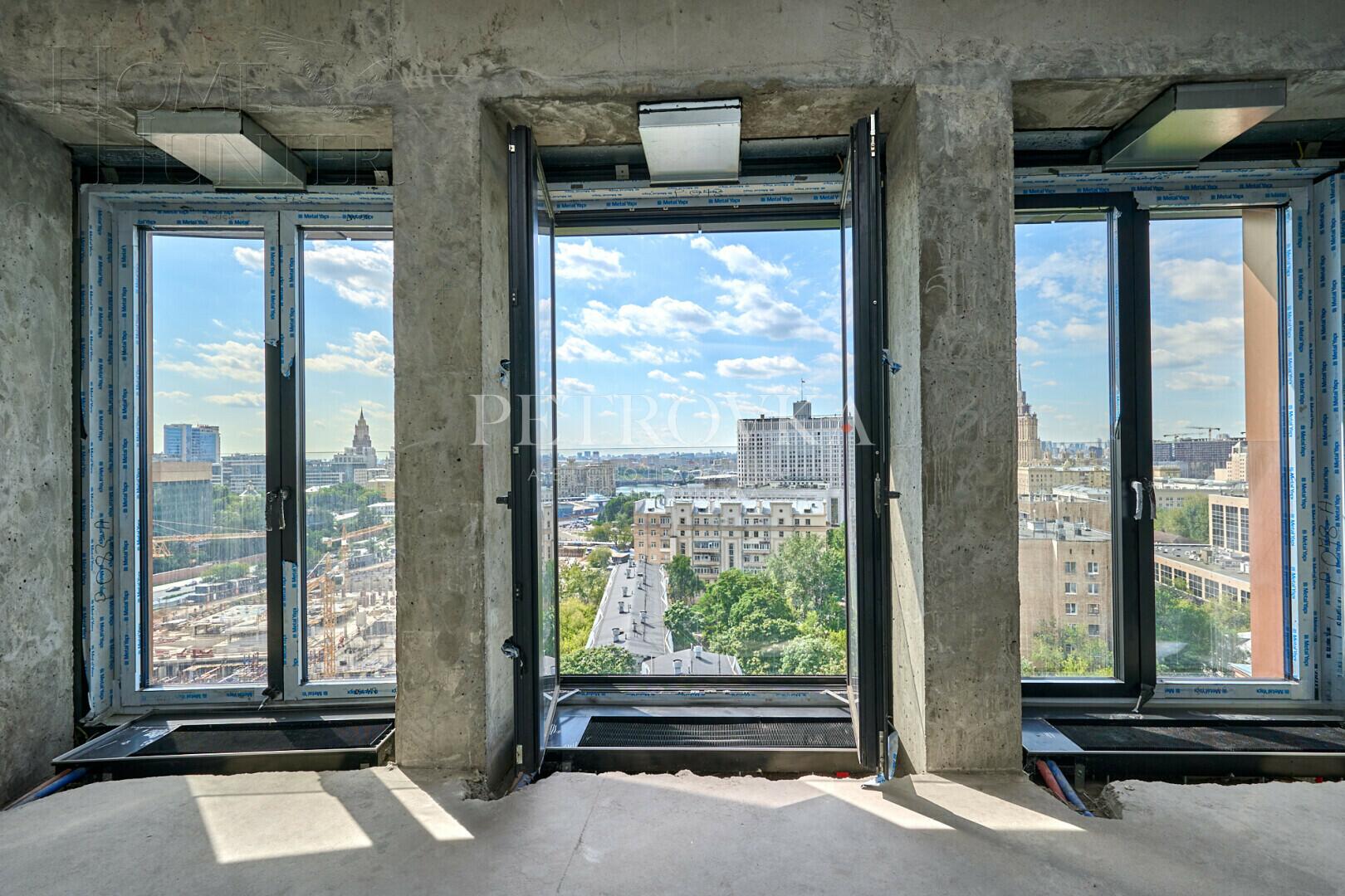 4-КОМН. АПАРТАМЕНТЫ БЕЗ ОТДЕЛКИ 180.1 М² НА 13 ЭТАЖЕ