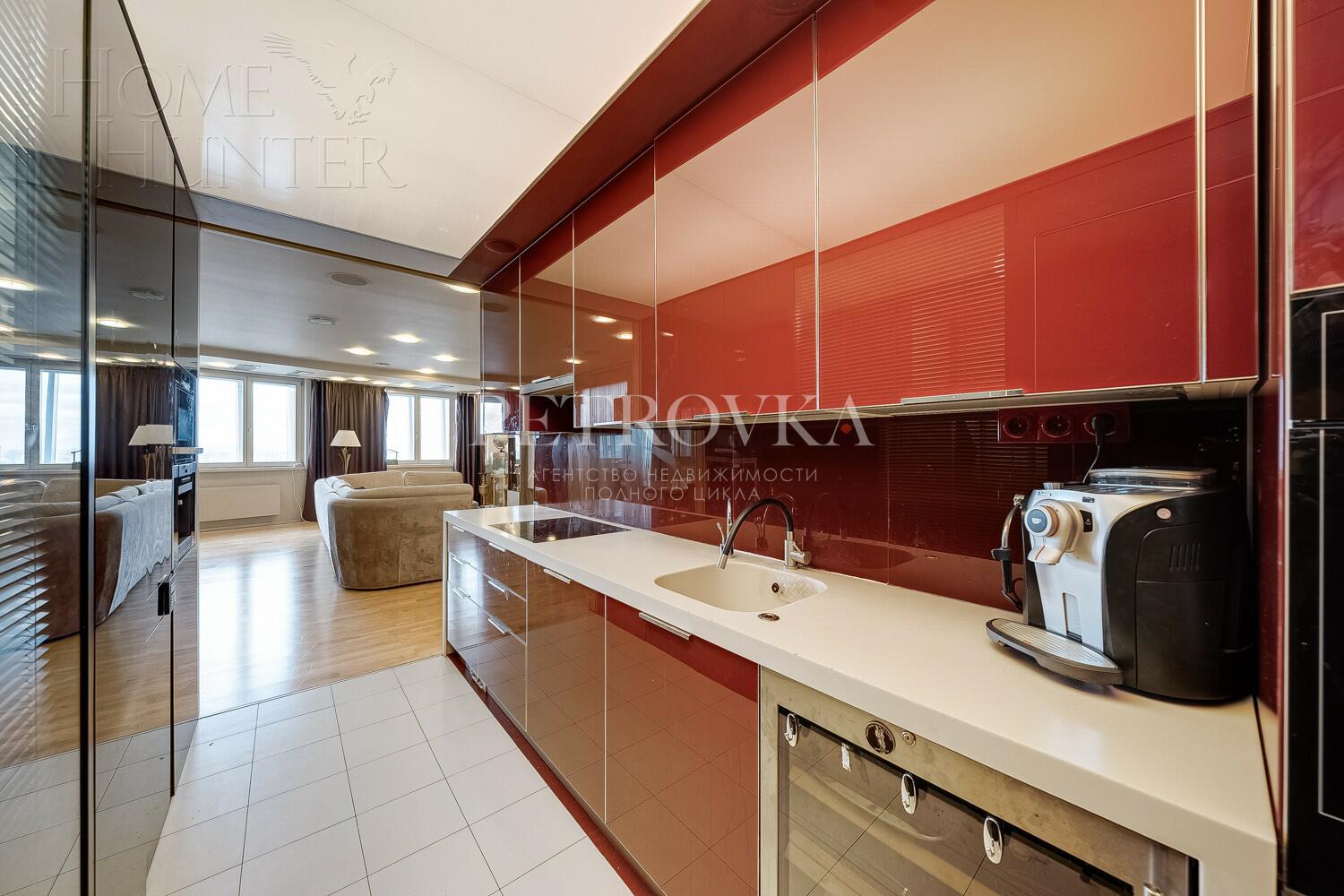 4-КОМН. КВАРТИРА С ОТДЕЛКОЙ 147 М² НА 28 ЭТАЖЕ