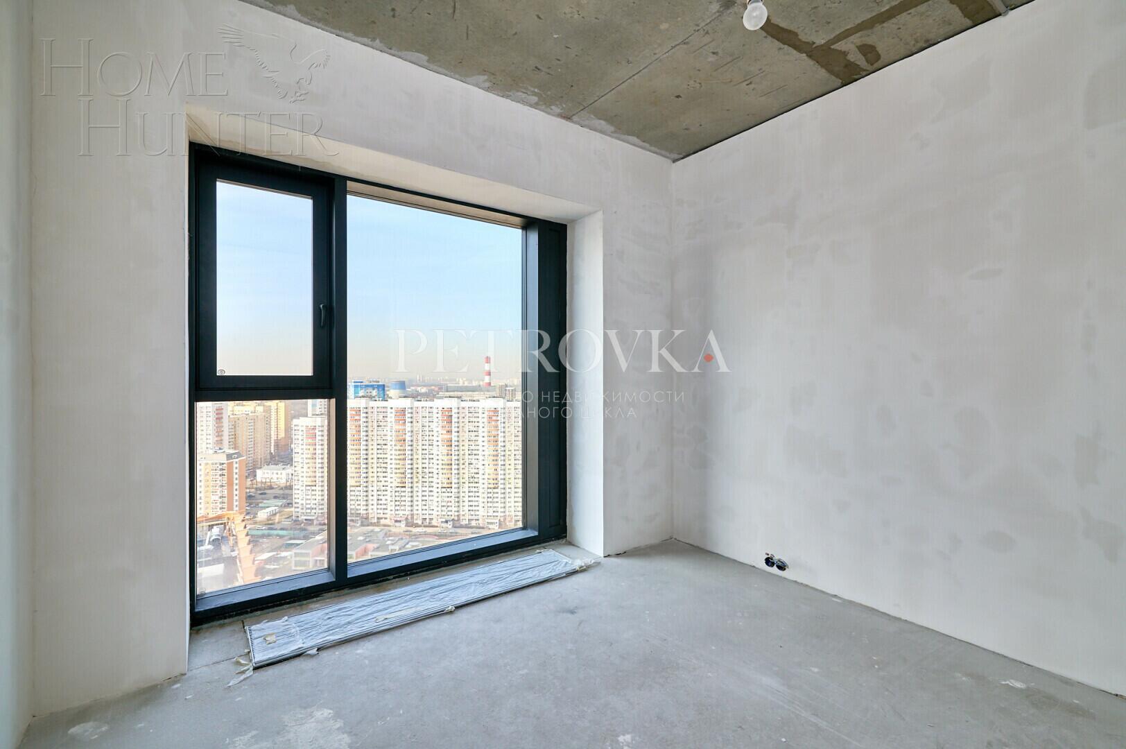 4-КОМН. КВАРТИРА БЕЗ ОТДЕЛКИ 86.1 М² НА 28 ЭТАЖЕ