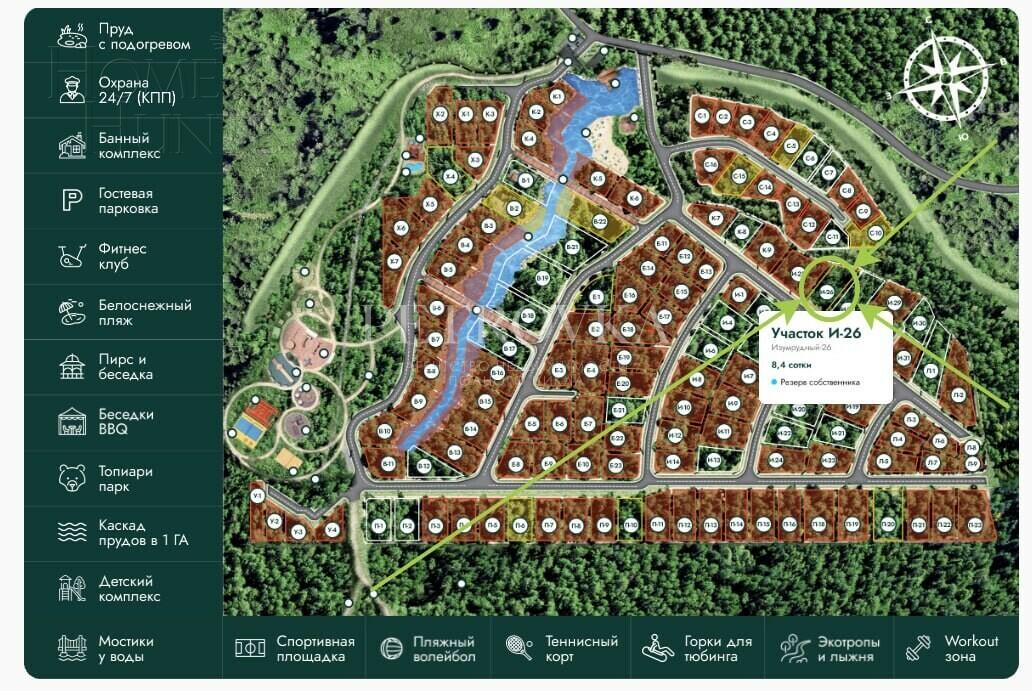 2-этажный коттедж 239.22 м² без отделки
