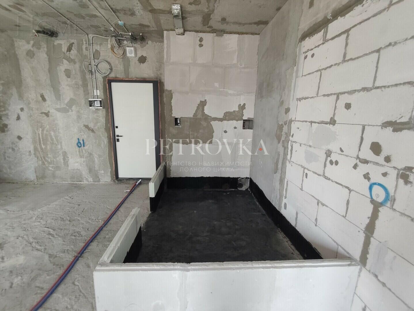 1-КОМН. КВАРТИРА БЕЗ ОТДЕЛКИ 45 М² НА 19 ЭТАЖЕ