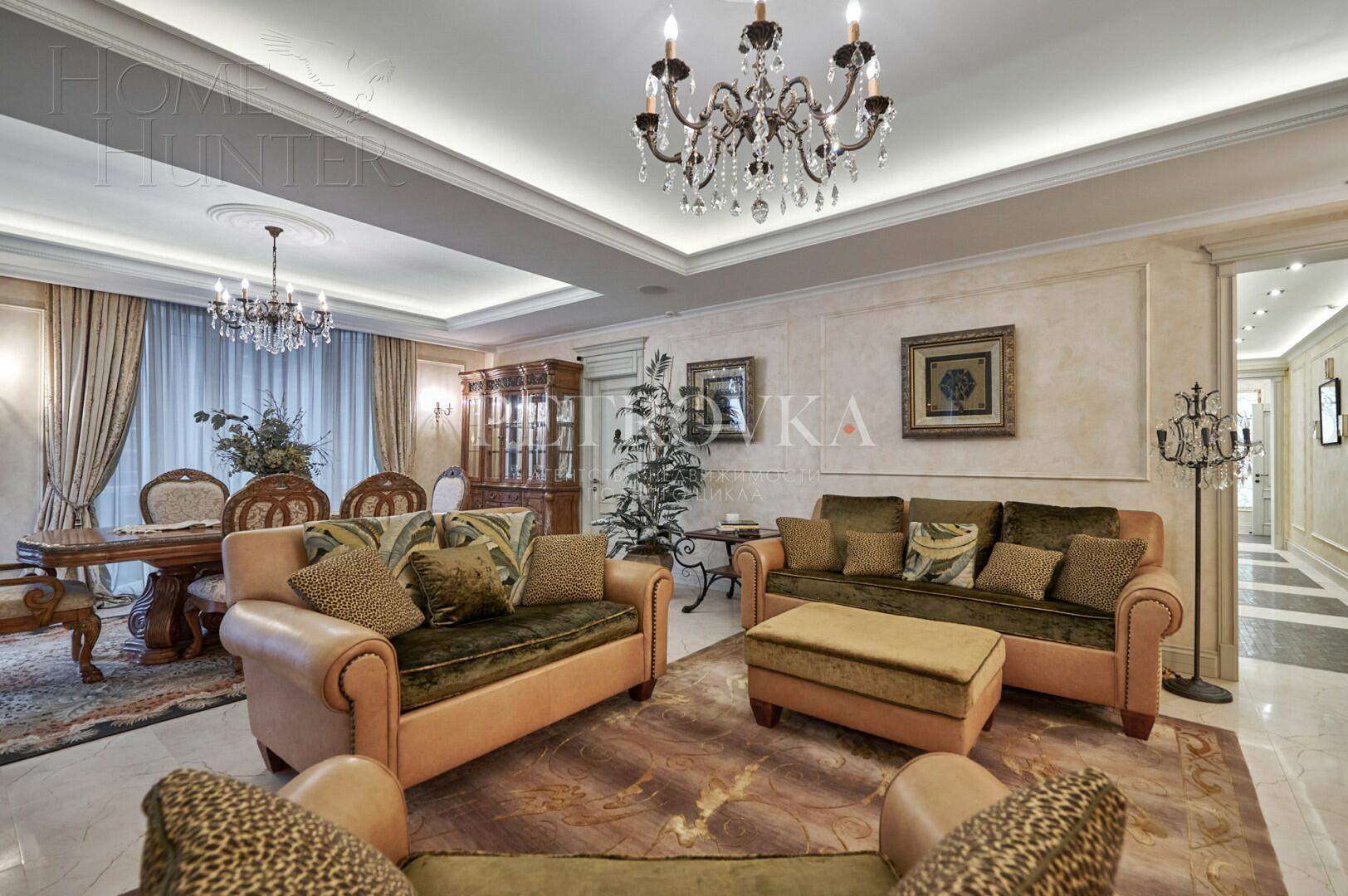 5-КОМН. КВАРТИРА С ОТДЕЛКОЙ 259.7 М² НА 10 ЭТАЖЕ