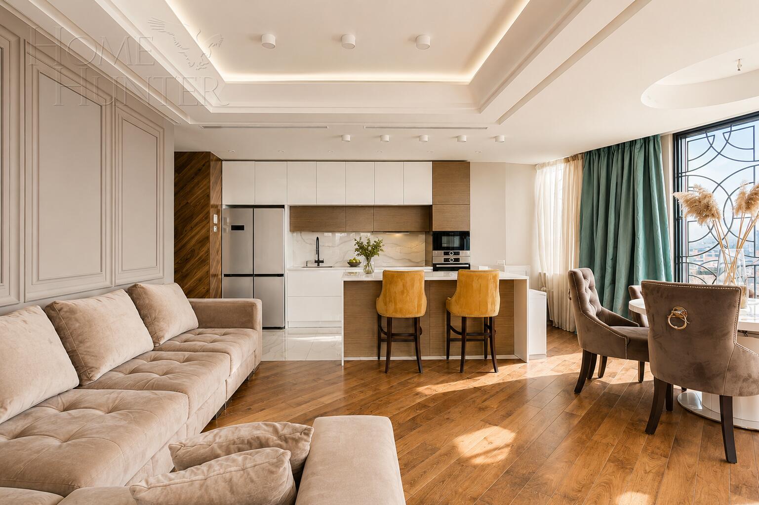 3-КОМН. КВАРТИРА С ОТДЕЛКОЙ 110 М² НА 12 ЭТАЖЕ