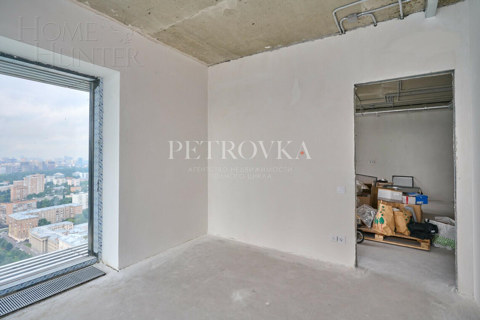 3-КОМН. КВАРТИРА БЕЗ ОТДЕЛКИ 66 М² НА 35 ЭТАЖЕ
