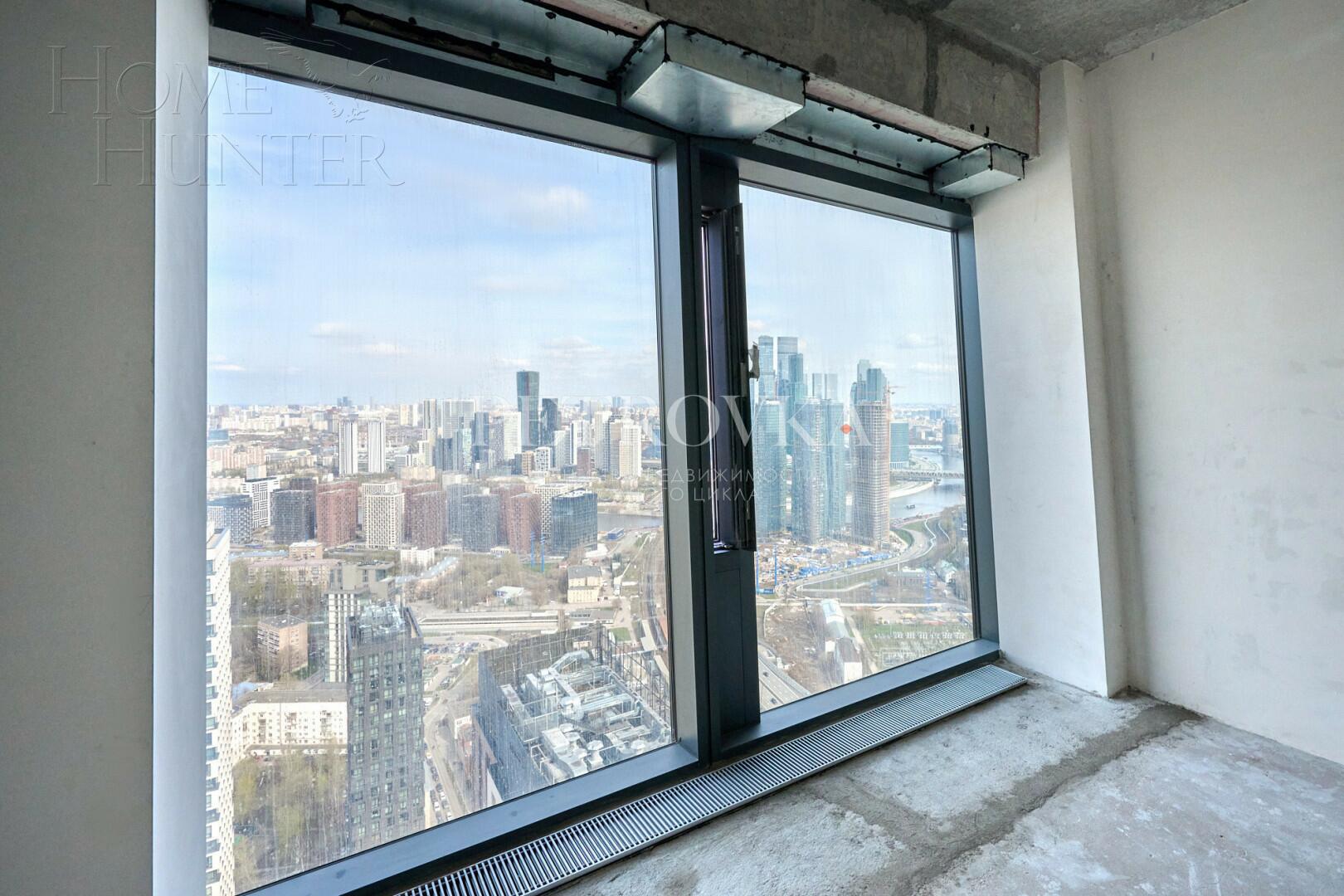 4-КОМН. КВАРТИРА БЕЗ ОТДЕЛКИ 114.6 М² НА 53 ЭТАЖЕ