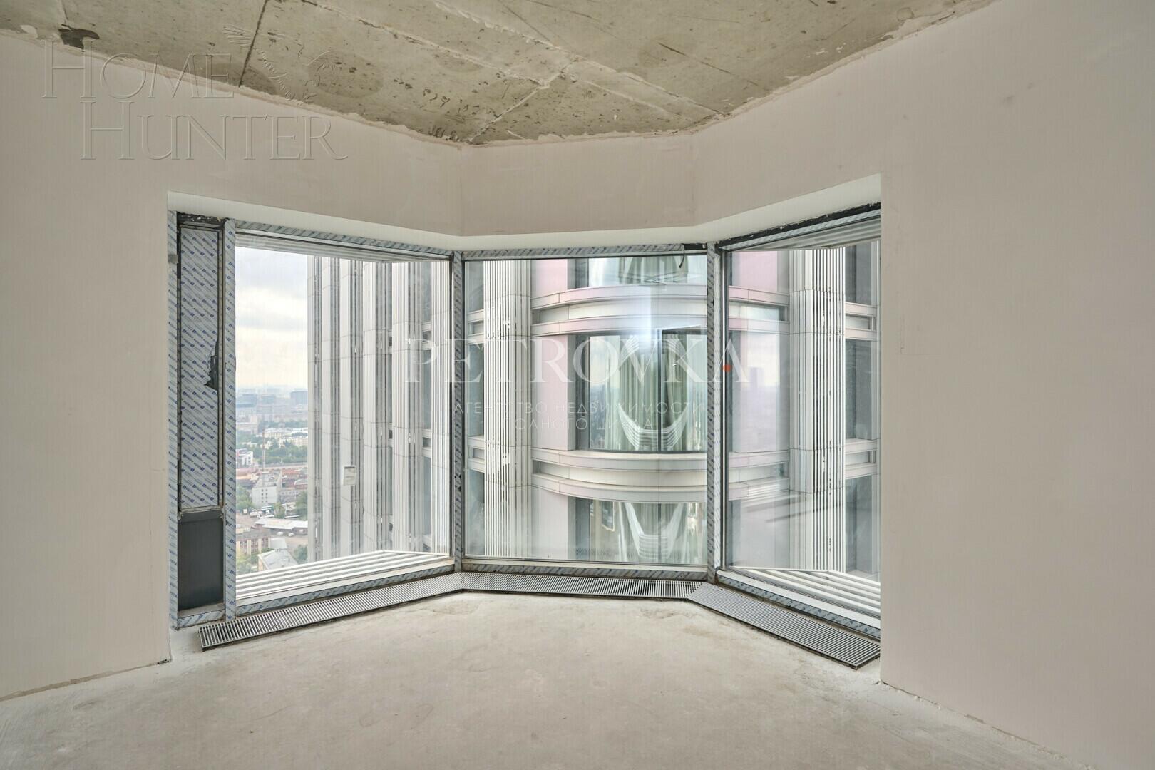 3-КОМН. КВАРТИРА БЕЗ ОТДЕЛКИ 66 М² НА 35 ЭТАЖЕ