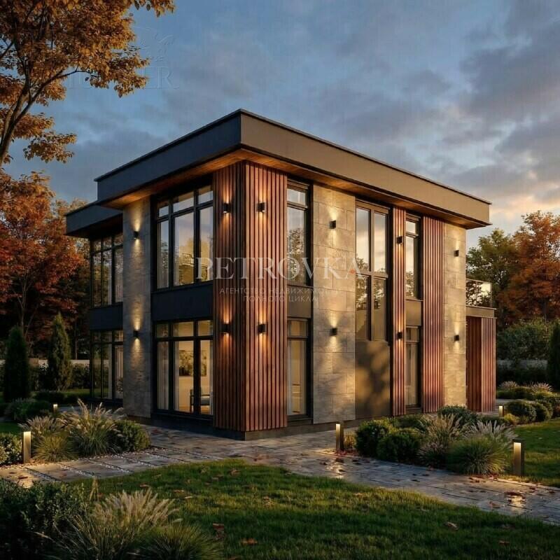 2-этажный коттедж 239.22 м² без отделки