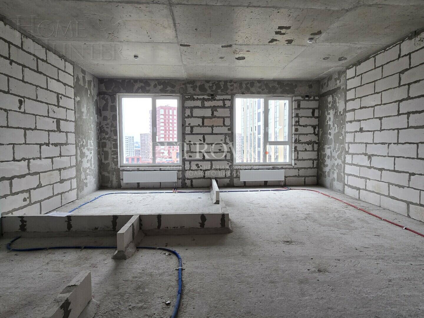 1-КОМН. КВАРТИРА БЕЗ ОТДЕЛКИ 38.5 М² НА 17 ЭТАЖЕ