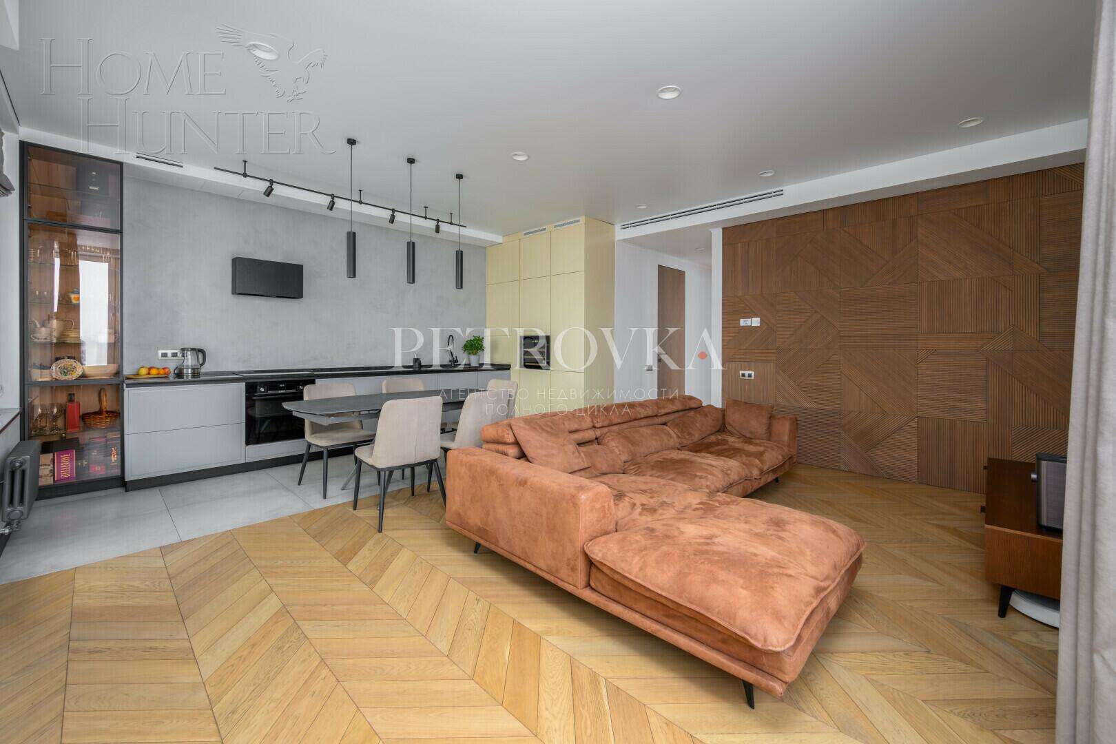 3-КОМН. КВАРТИРА С ОТДЕЛКОЙ 112.5 М² НА 15 ЭТАЖЕ
