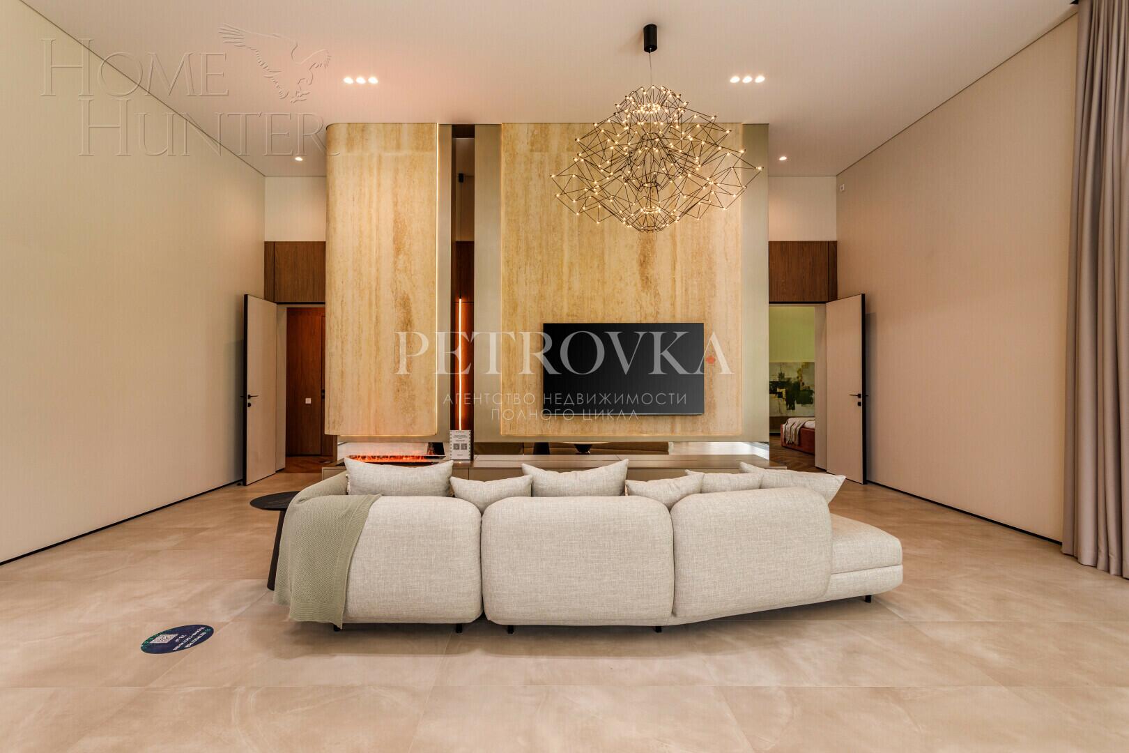 1-этажный коттедж 220 м² с отделкой