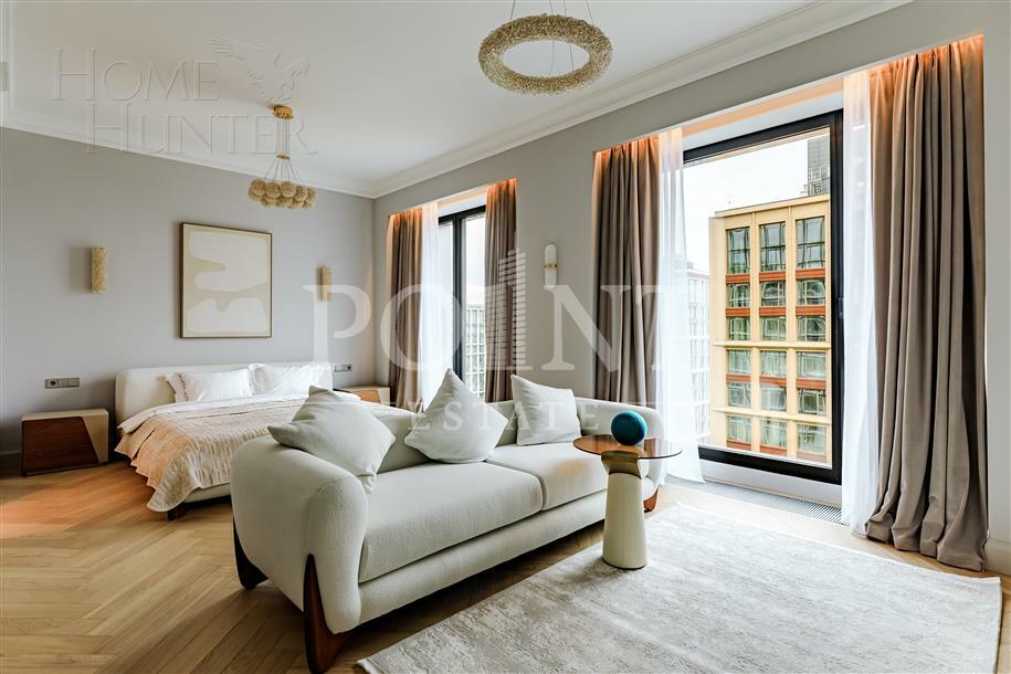 4-КОМН. КВАРТИРА С ОТДЕЛКОЙ 135 М² НА 35 ЭТАЖЕ