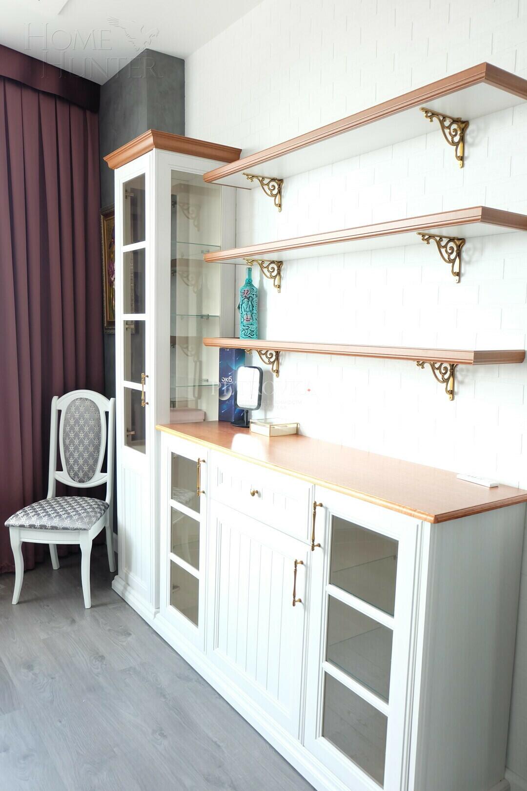 3-КОМН. КВАРТИРА С ОТДЕЛКОЙ 87.5 М² НА 27 ЭТАЖЕ
