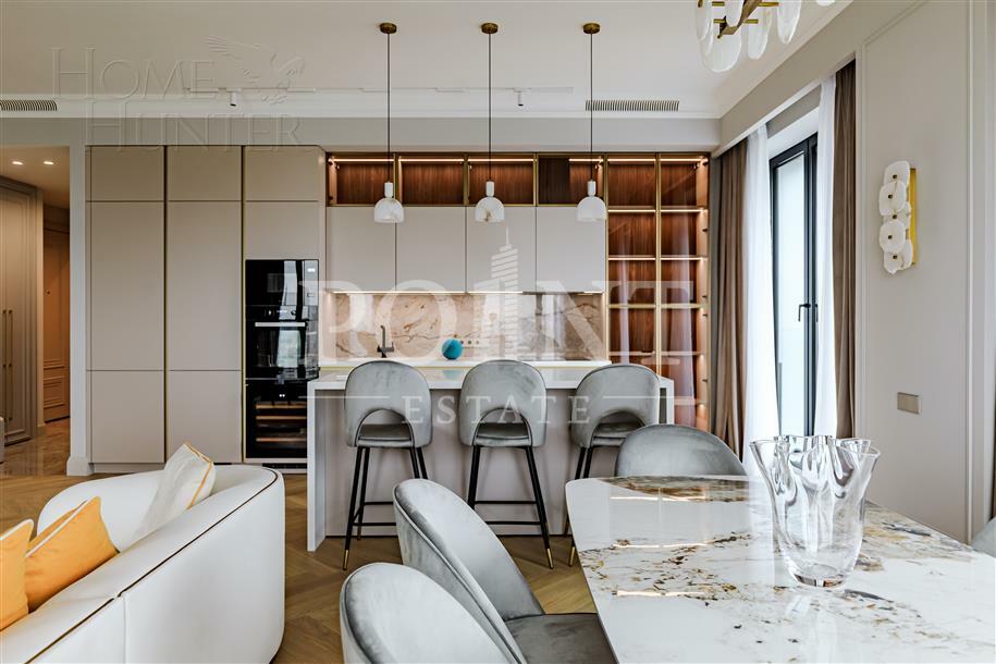 4-КОМН. КВАРТИРА С ОТДЕЛКОЙ 135 М² НА 35 ЭТАЖЕ