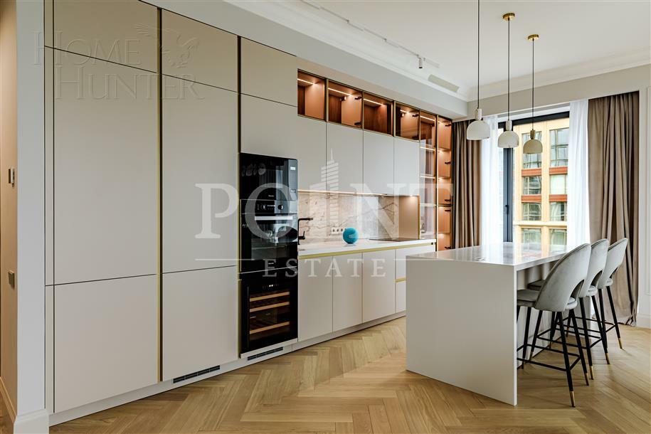 4-КОМН. КВАРТИРА С ОТДЕЛКОЙ 135 М² НА 35 ЭТАЖЕ