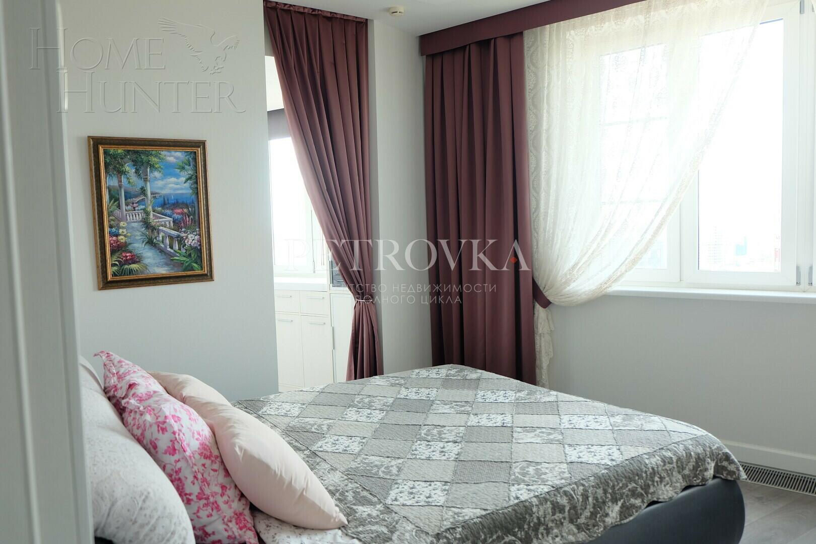 3-КОМН. КВАРТИРА С ОТДЕЛКОЙ 87.5 М² НА 27 ЭТАЖЕ