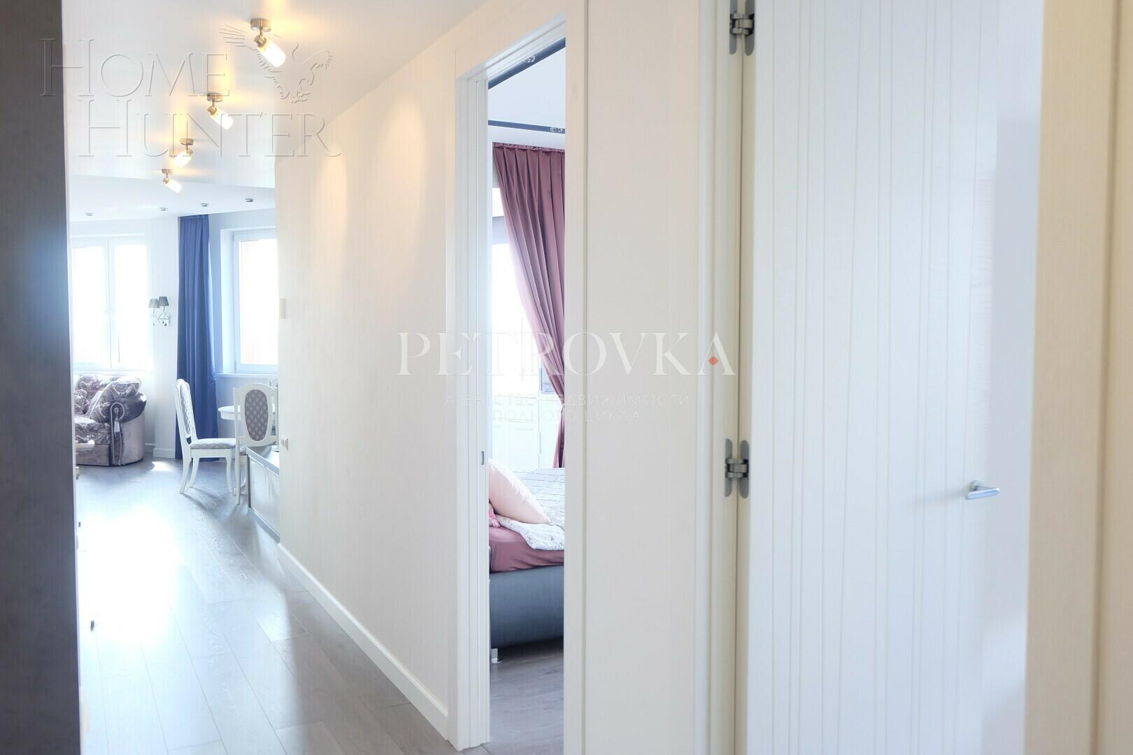 3-КОМН. КВАРТИРА С ОТДЕЛКОЙ 87.5 М² НА 27 ЭТАЖЕ