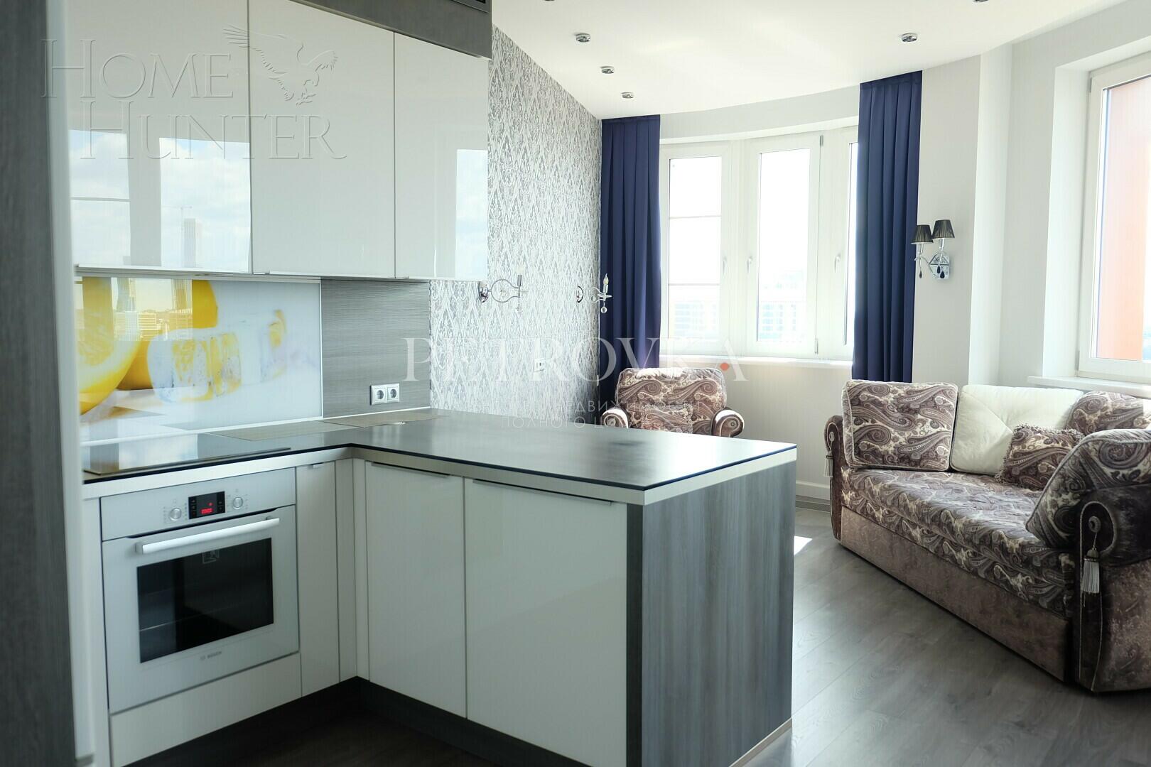 3-КОМН. КВАРТИРА С ОТДЕЛКОЙ 87.5 М² НА 27 ЭТАЖЕ
