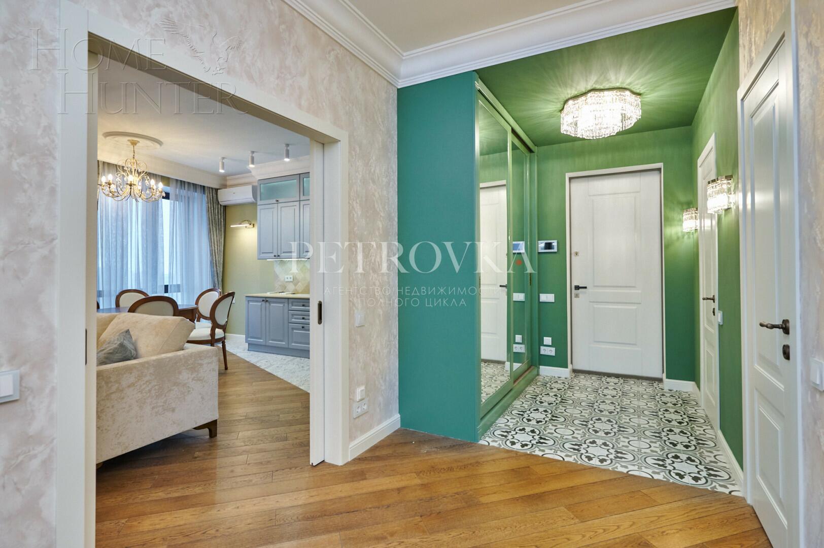 3-КОМН. КВАРТИРА С ОТДЕЛКОЙ 82.4 М² НА 34 ЭТАЖЕ