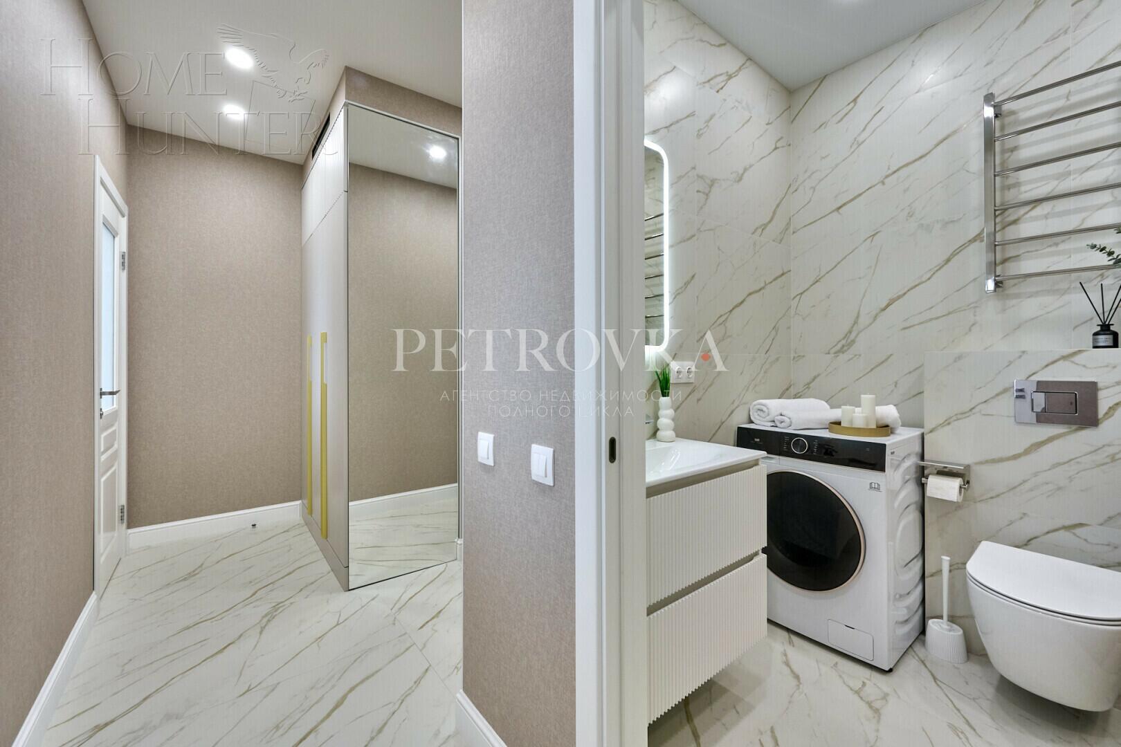 3-КОМН. КВАРТИРА С ОТДЕЛКОЙ 58 М² НА 4 ЭТАЖЕ