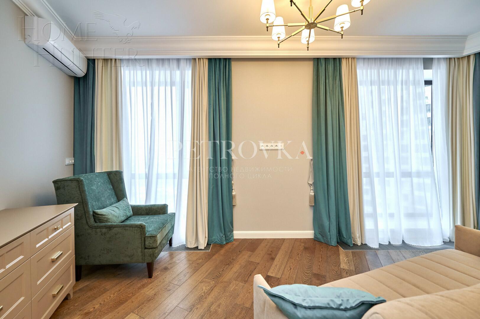 3-КОМН. КВАРТИРА С ОТДЕЛКОЙ 82.4 М² НА 34 ЭТАЖЕ