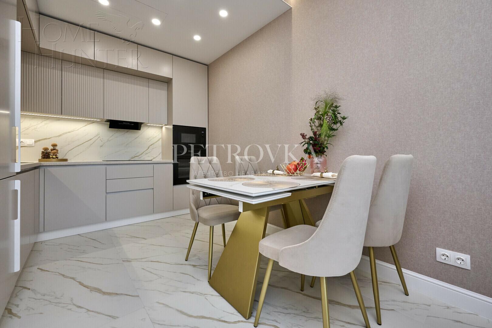 3-КОМН. КВАРТИРА С ОТДЕЛКОЙ 58 М² НА 4 ЭТАЖЕ