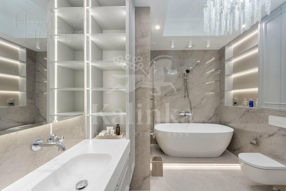 4-КОМН. КВАРТИРА С ОТДЕЛКОЙ 135 М² НА 35 ЭТАЖЕ