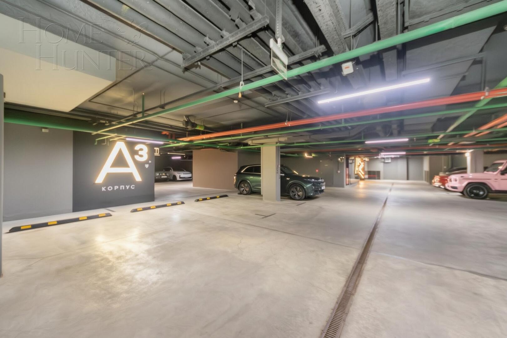 2-КОМН. АПАРТАМЕНТЫ БЕЗ ОТДЕЛКИ 46.4 М² НА 3 ЭТАЖЕ
