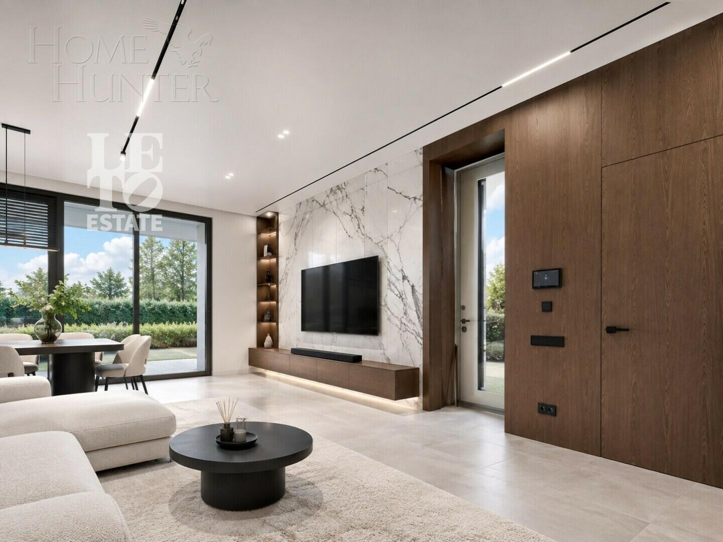 1-этажный коттедж 345 м² с отделкой