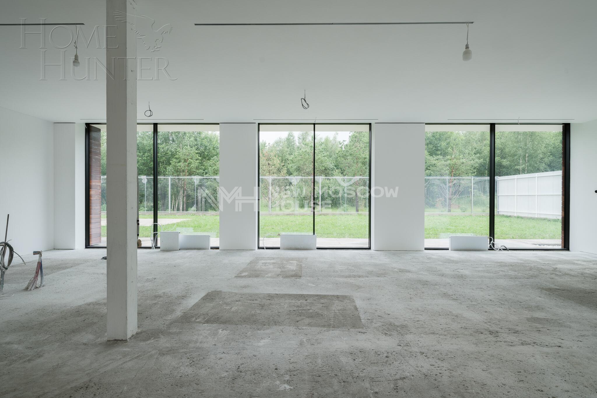 2-этажный коттедж 650 м² без отделки