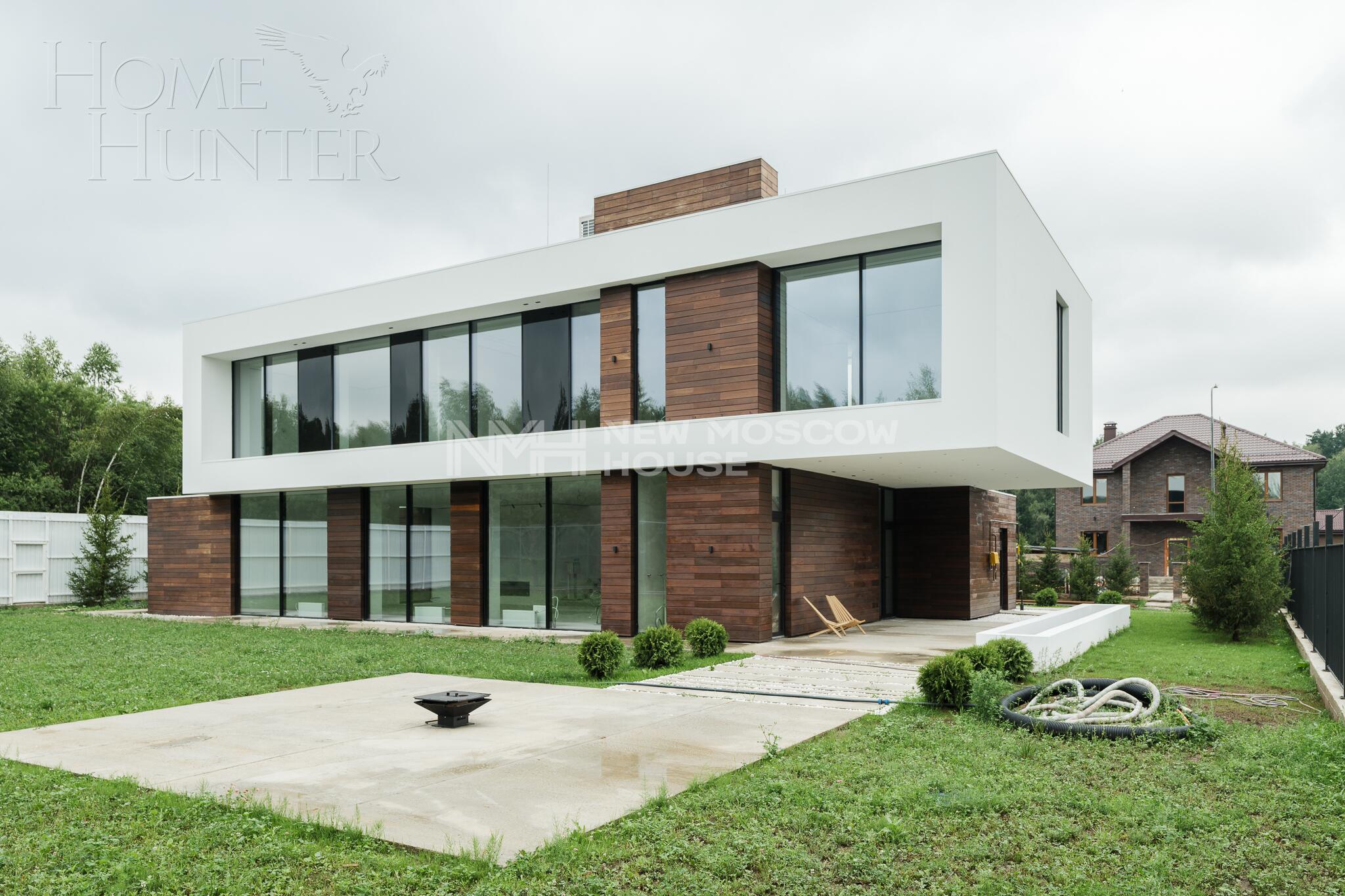 2-этажный коттедж 650 м² без отделки