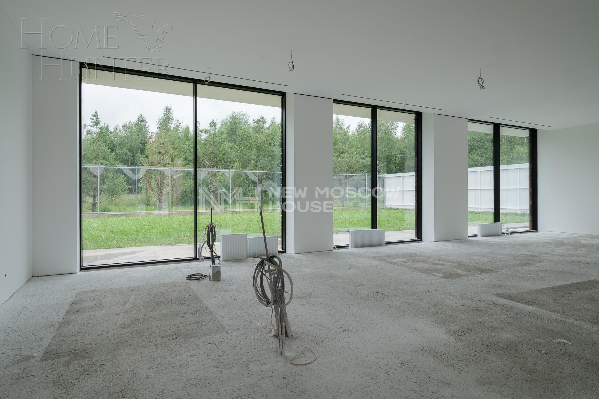 2-этажный коттедж 650 м² без отделки