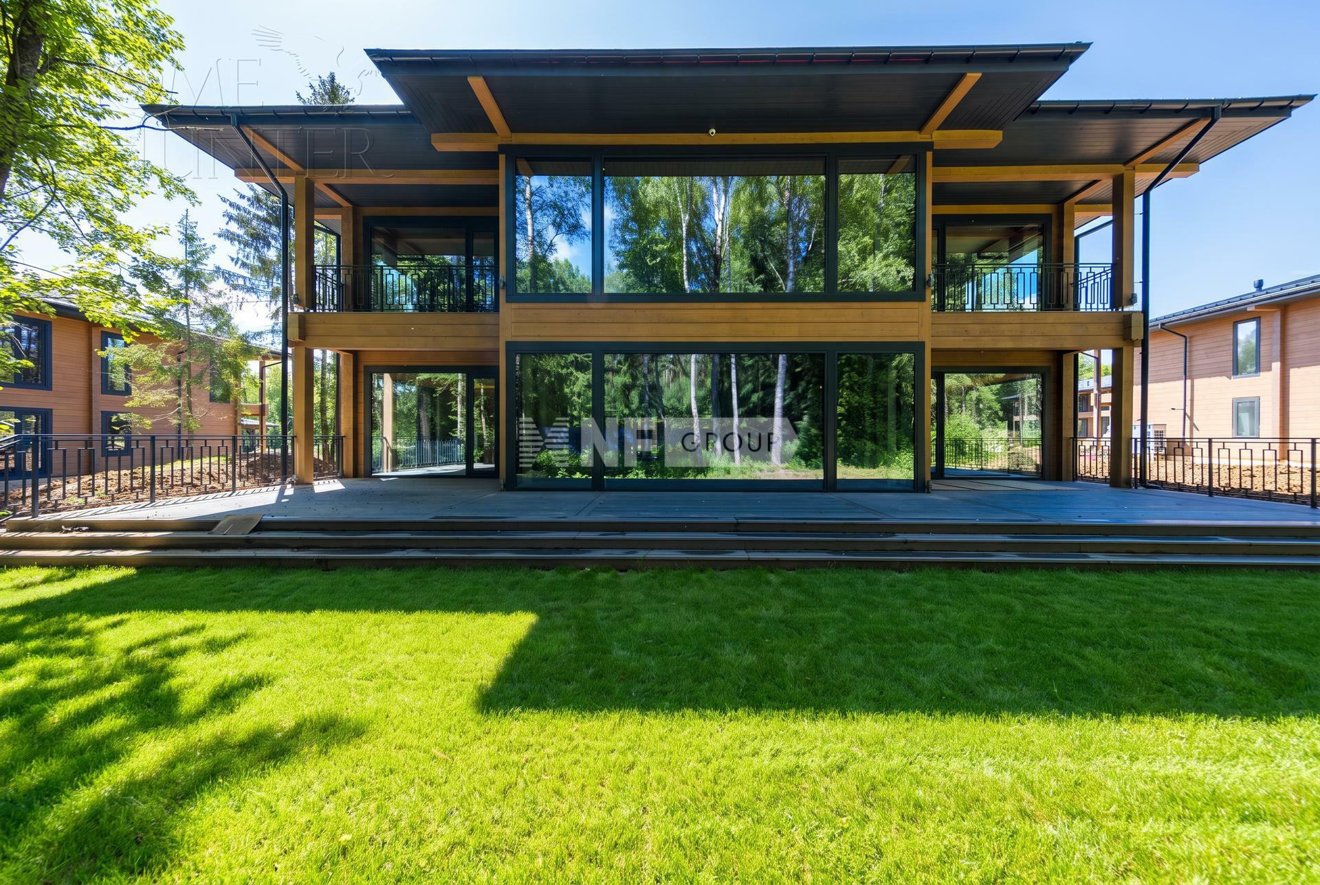 2-этажный коттедж 562.5 м² с отделкой